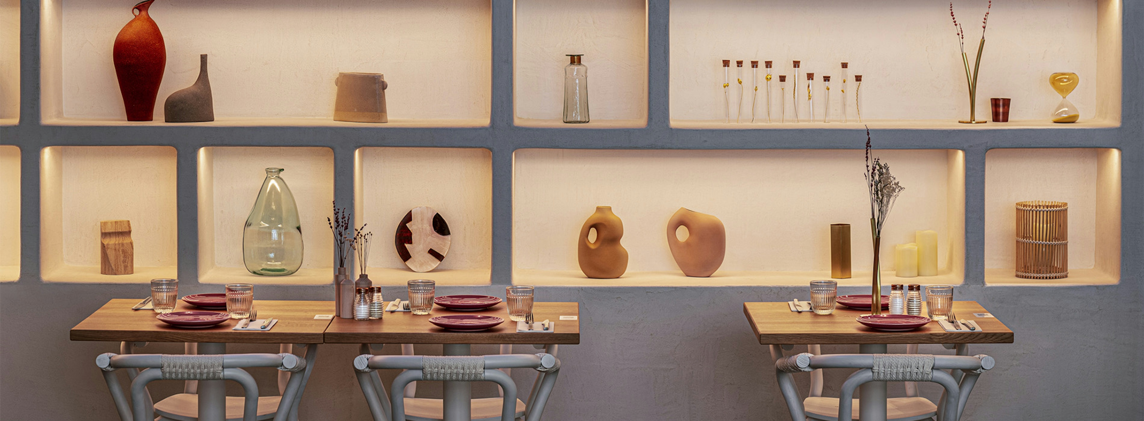 photo d'une table de restaurant