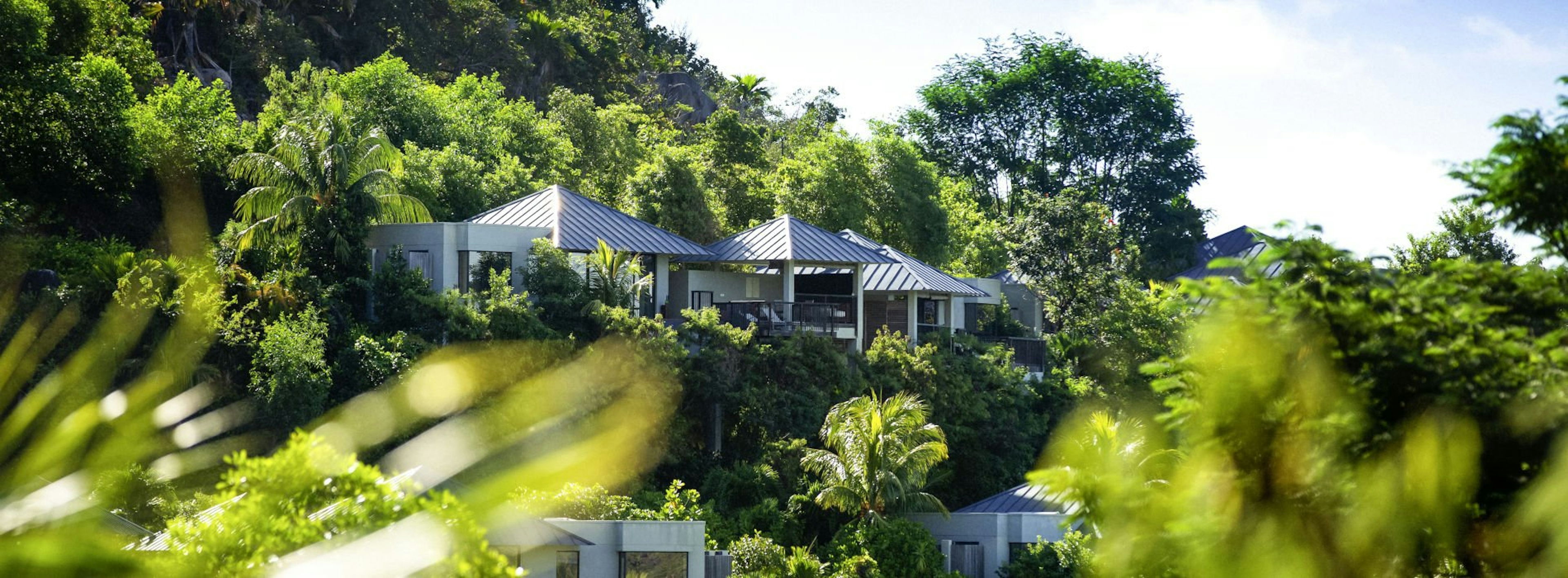 Photo d'un hôtel dans la nature