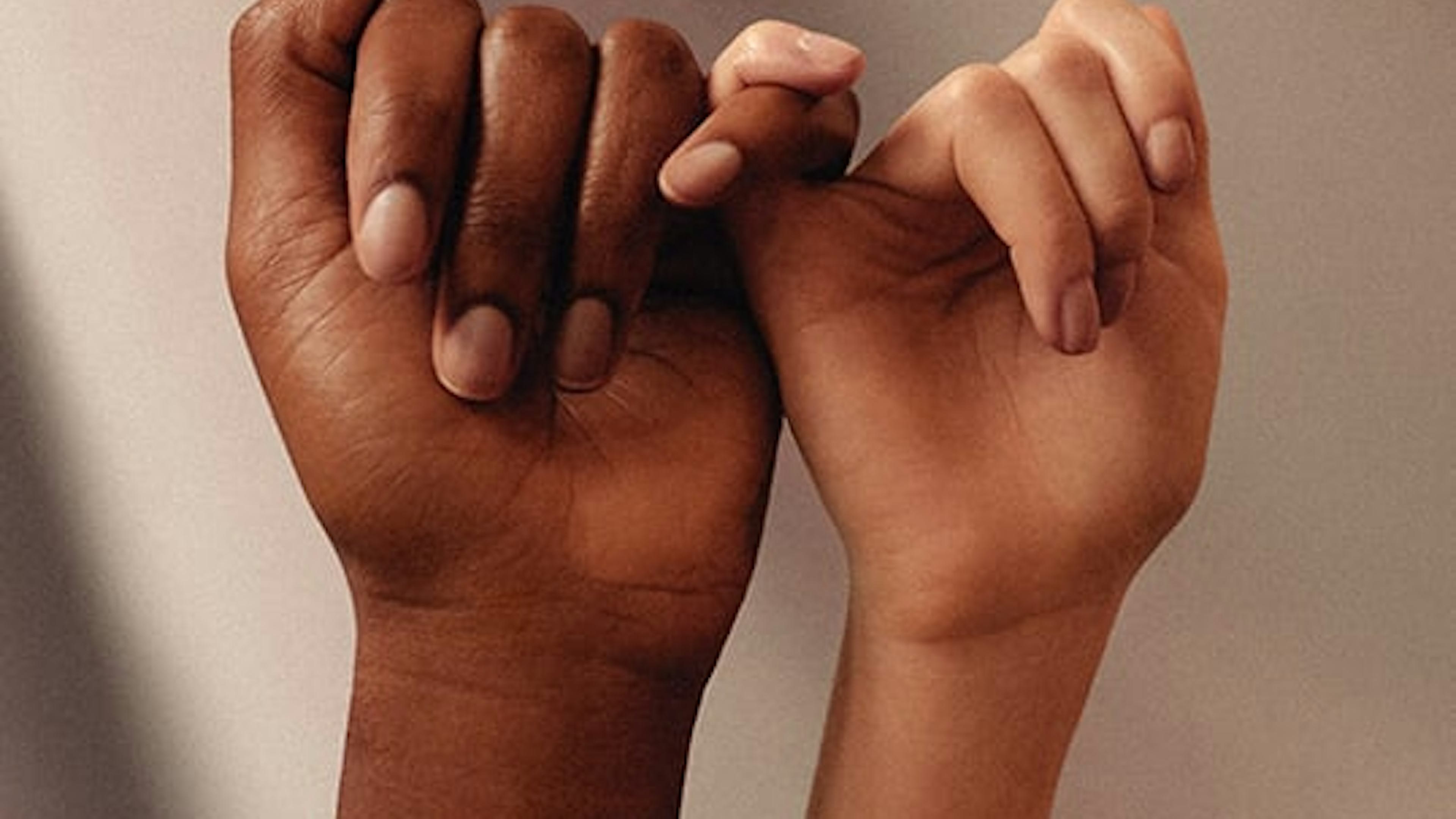 two people doing a promise