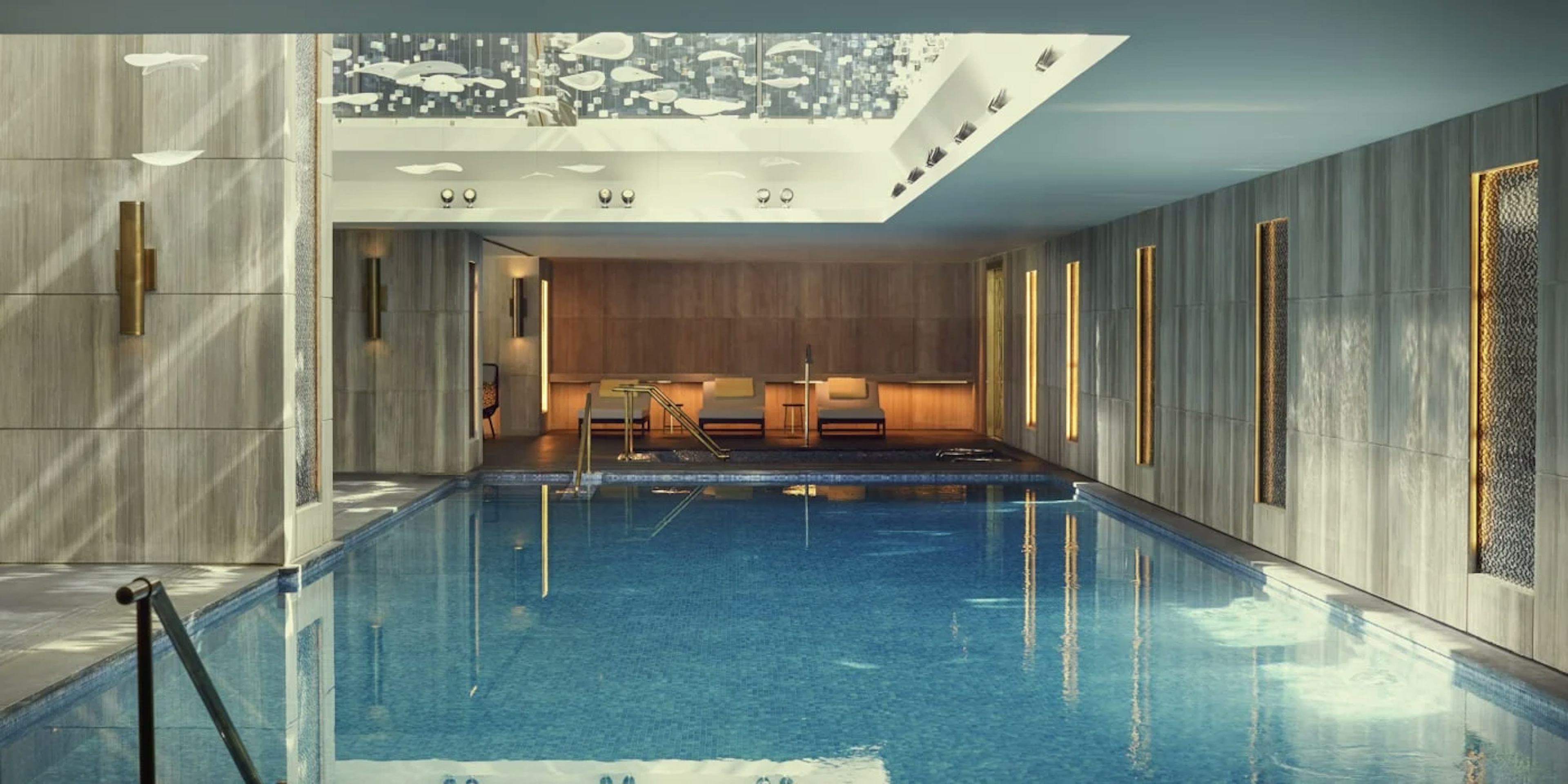 Picture of a luxury swimming pool