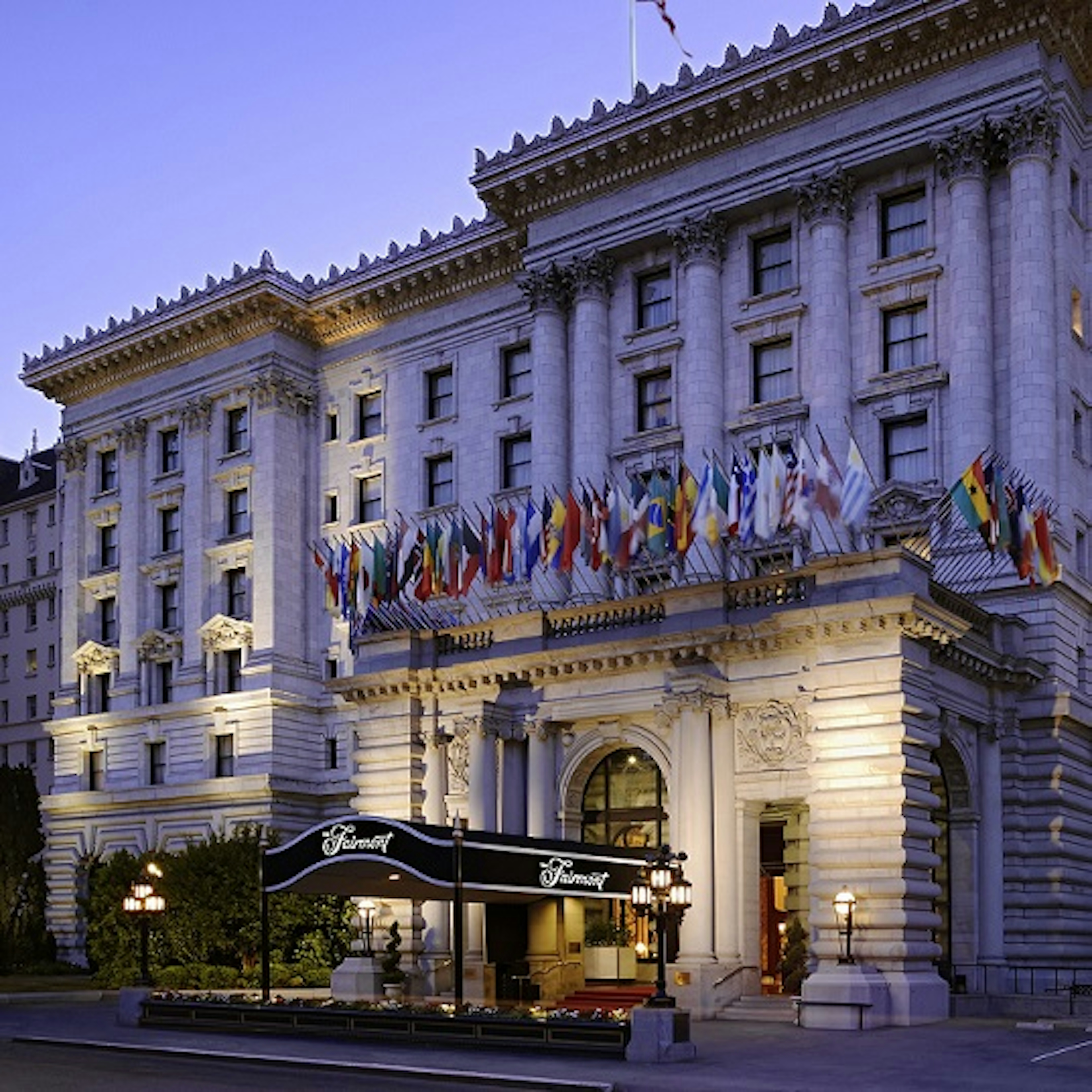 Exterior of a hotel