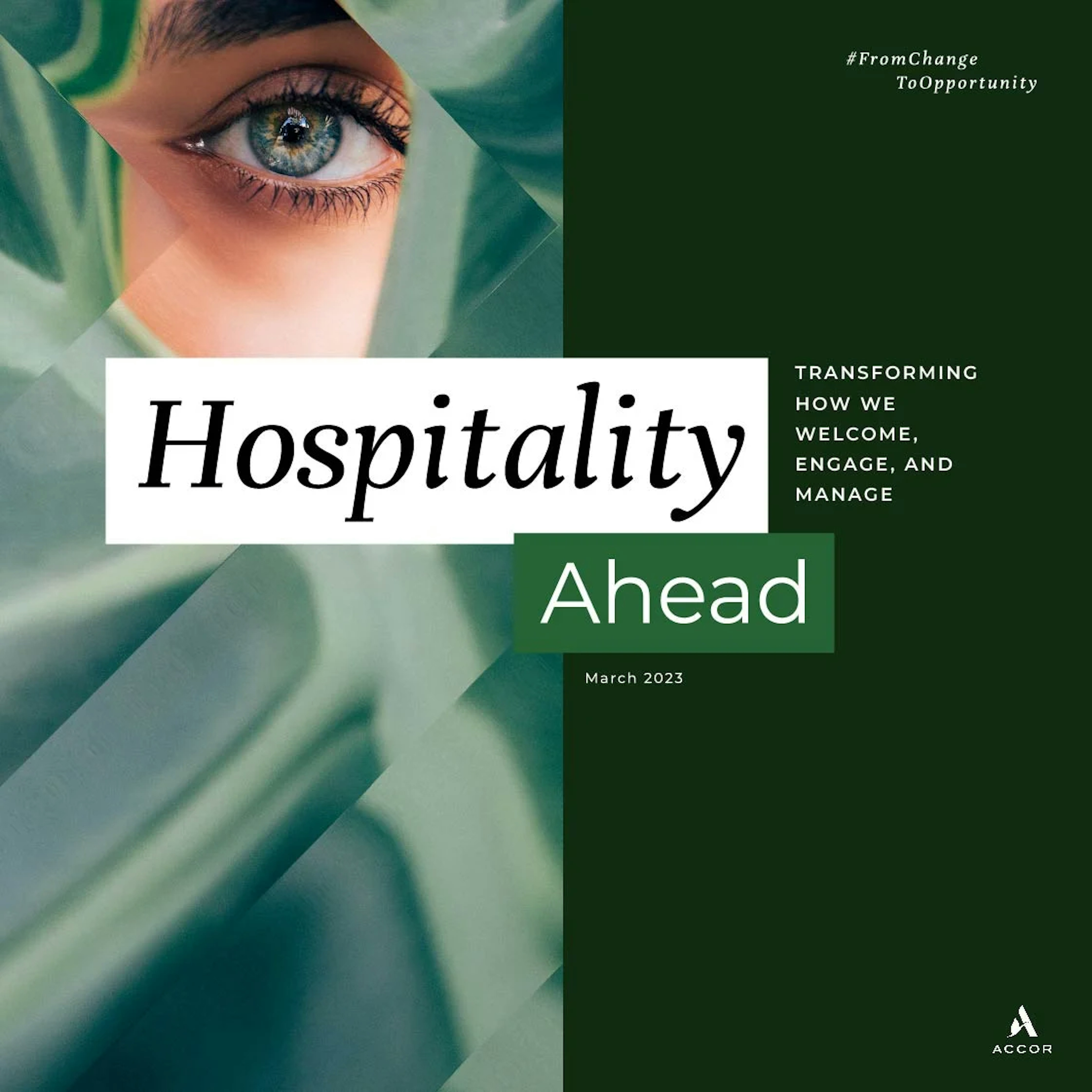 Picture about hospitality ahead