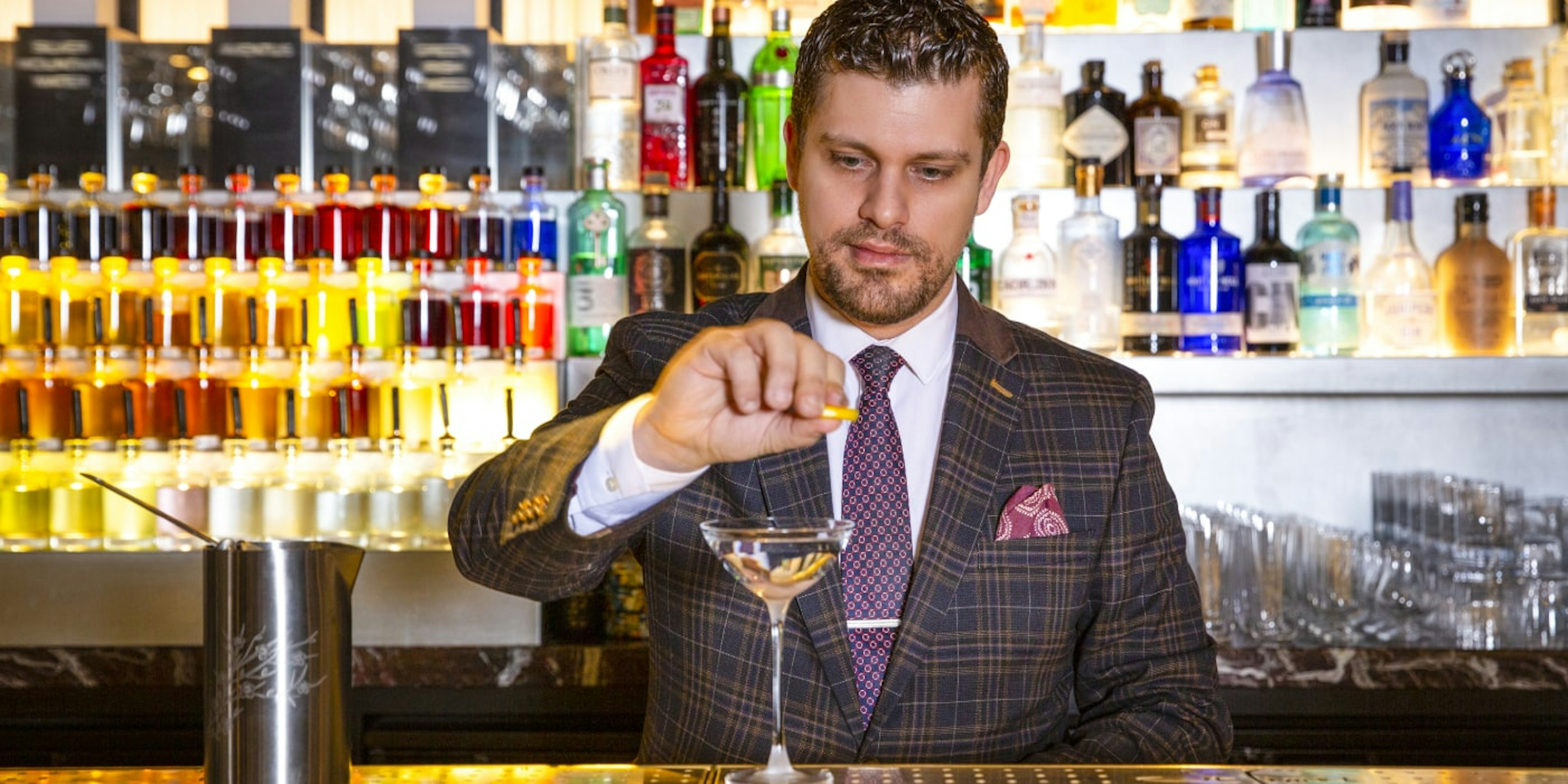 Picture of Kostas Barbas, Chef Bartender at the Sofitel Saint James (London)