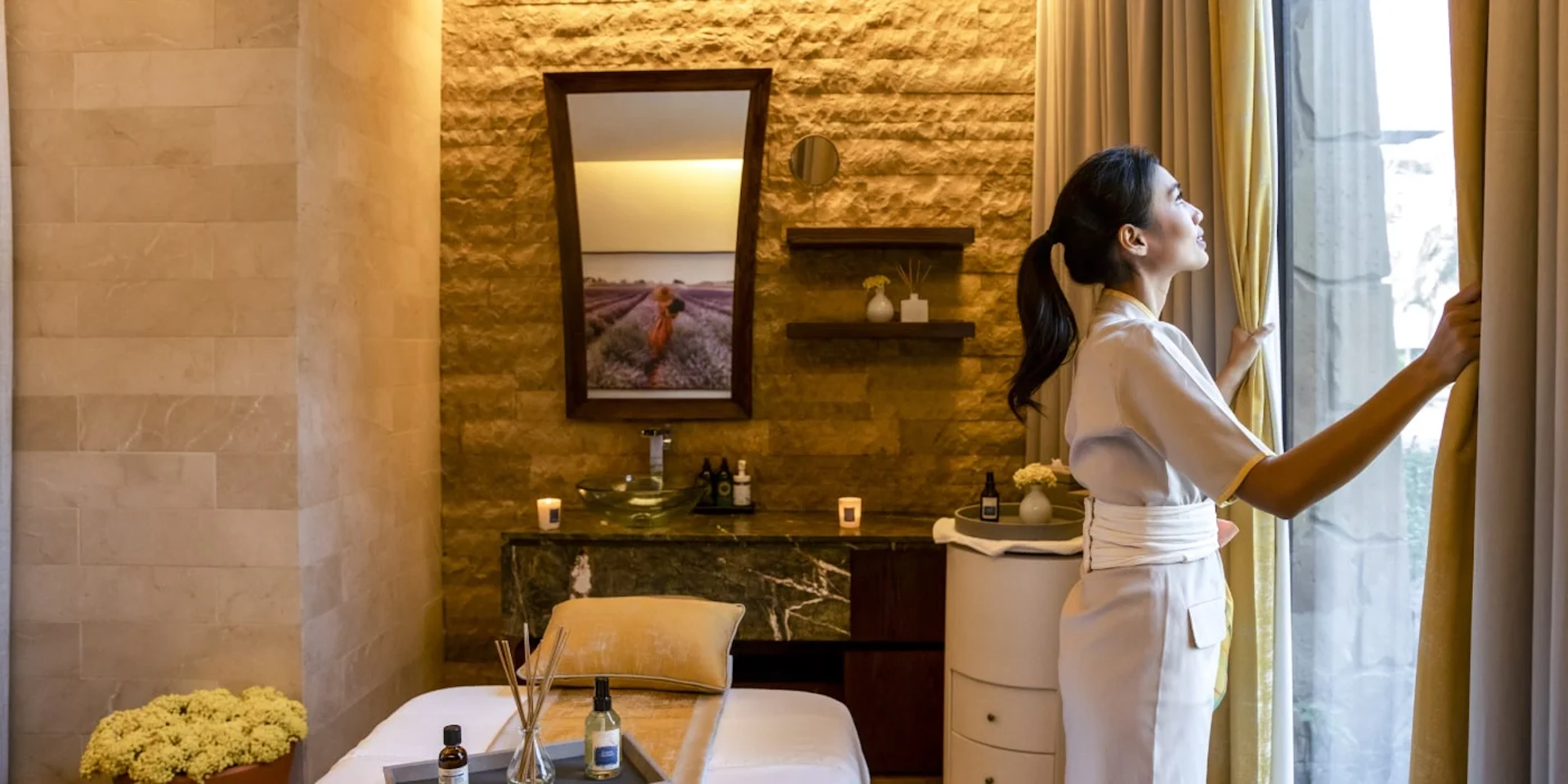 Picture of Indah Defrina Sari Sinaga, Guest Service Officer Spa at the Sofitel Dubai The Palm (UAE)